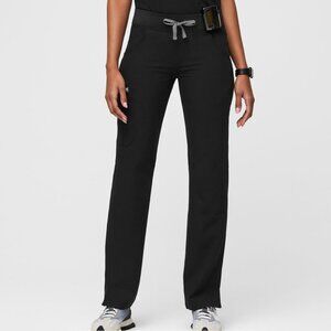 FIGS Kade Cargo Scrub Pants Black S Petite NWT